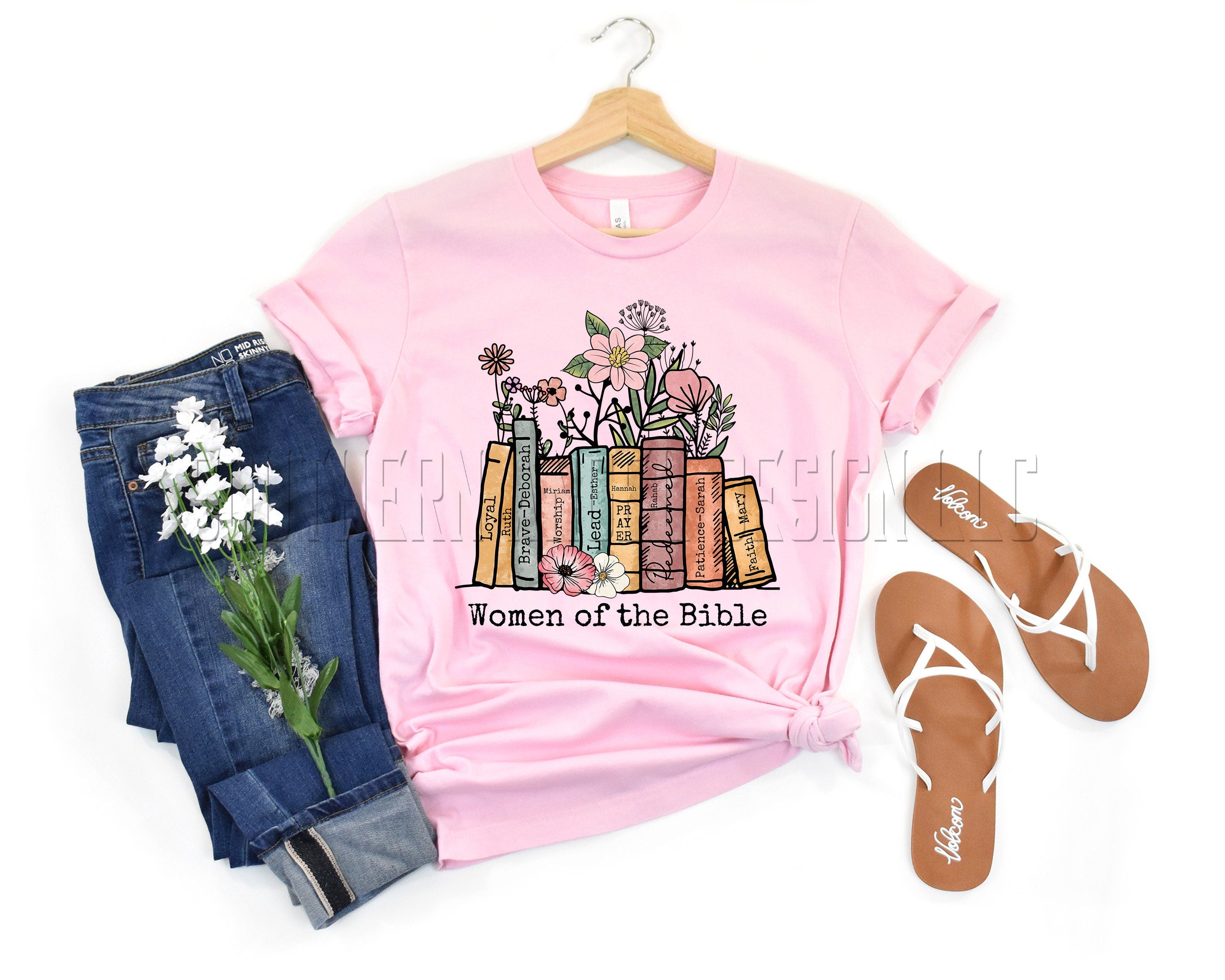 Women of the Bible t-shirt | Provides 3:25 t-shirt | Religious t-shirt | Faith Hope And Love | Love Like Jesus t-shirt | Cross shirt