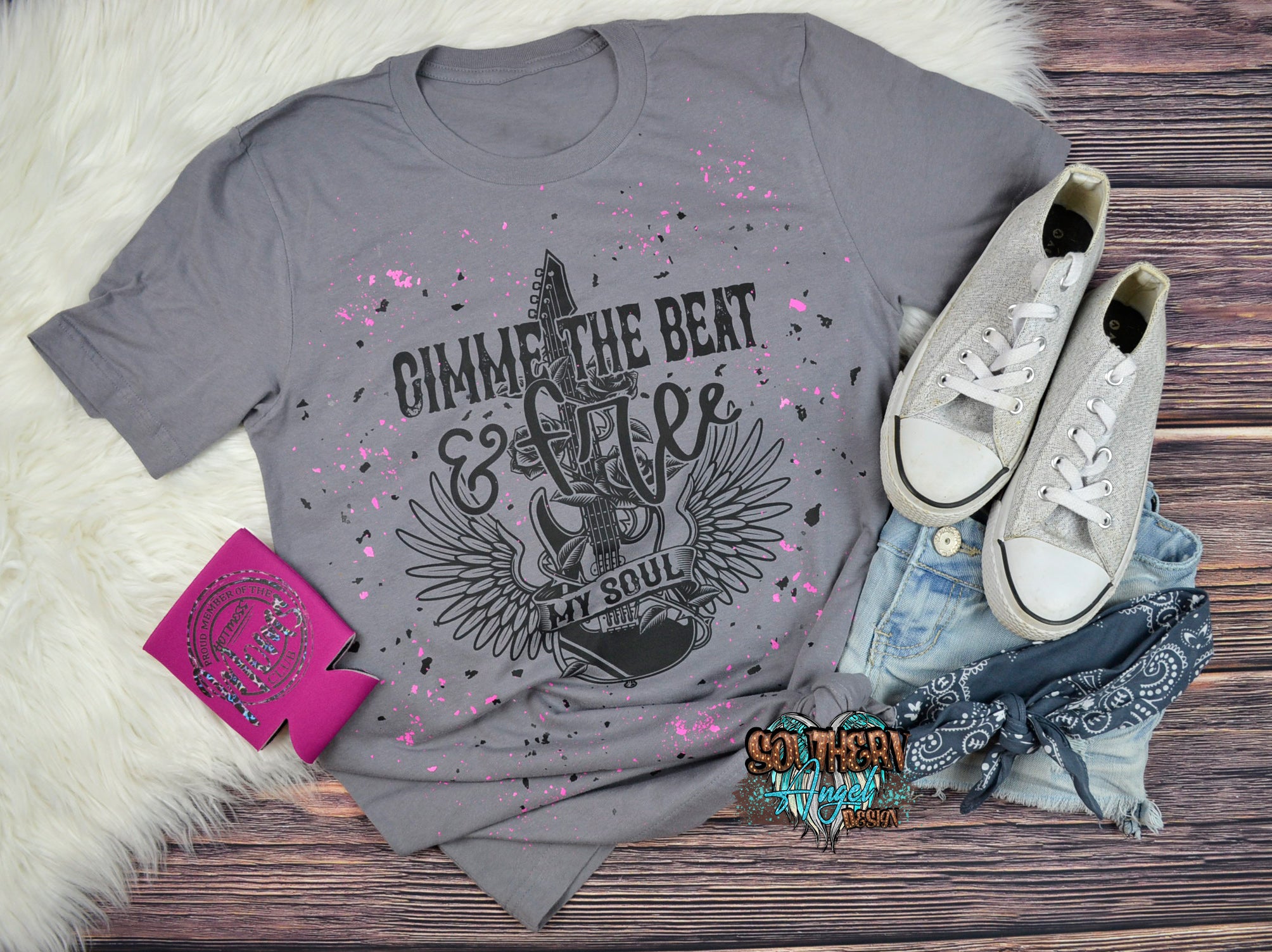 Light Slate Gray Gimme The Beat confetti t-shirt image_e41431c2-3195-45e2-b81c-8e71bd757f98.jpg gimme-the-beat Concert & Rodeo