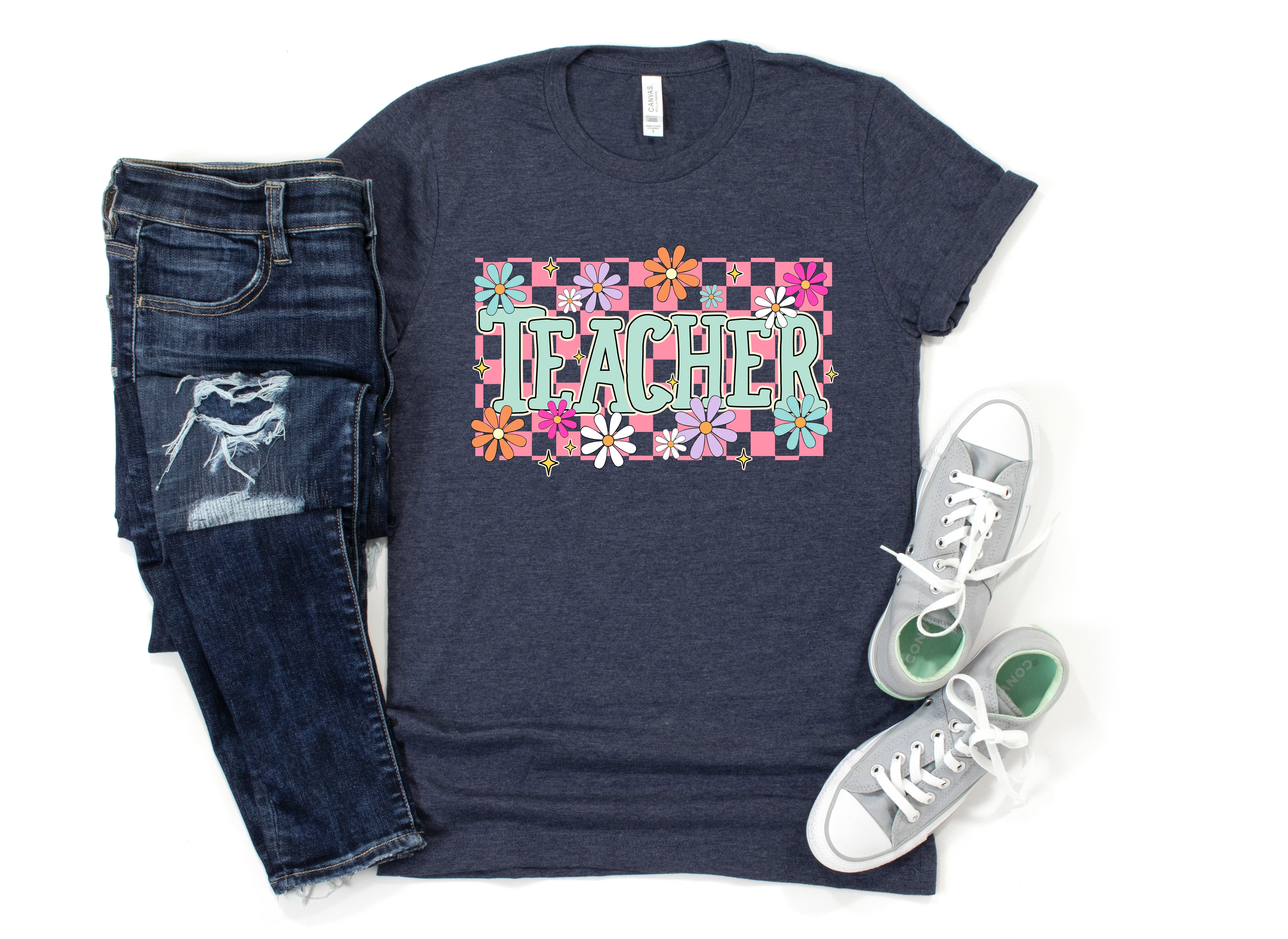 Teacher shirt Southern Angel Design