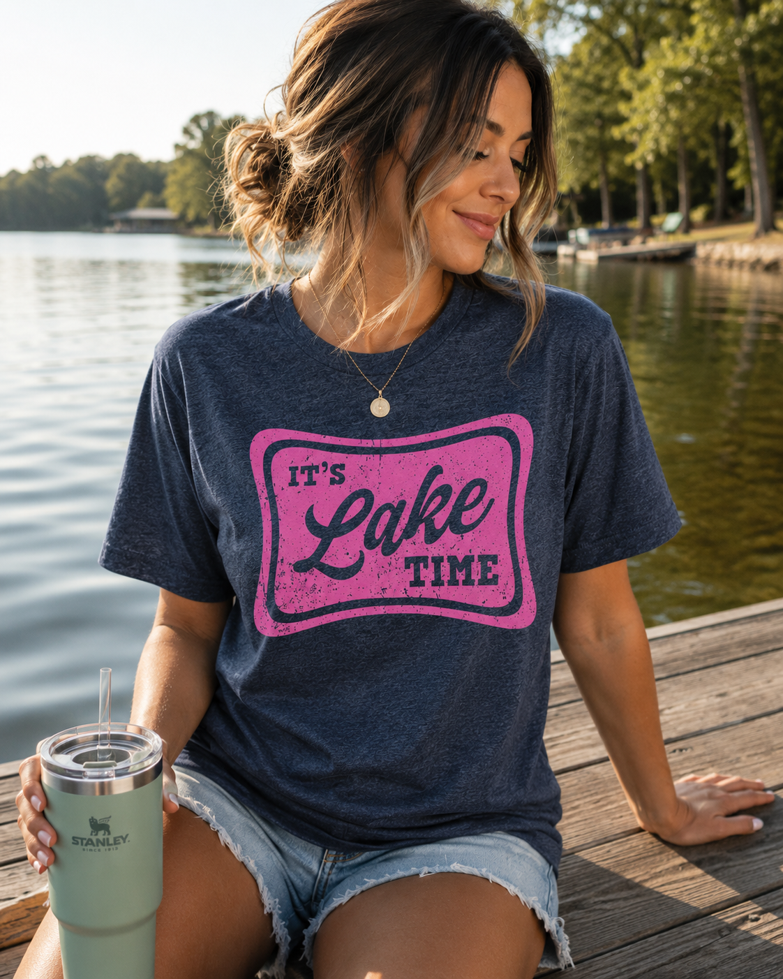 It’s Lake Time shirt - Southern Angel Design