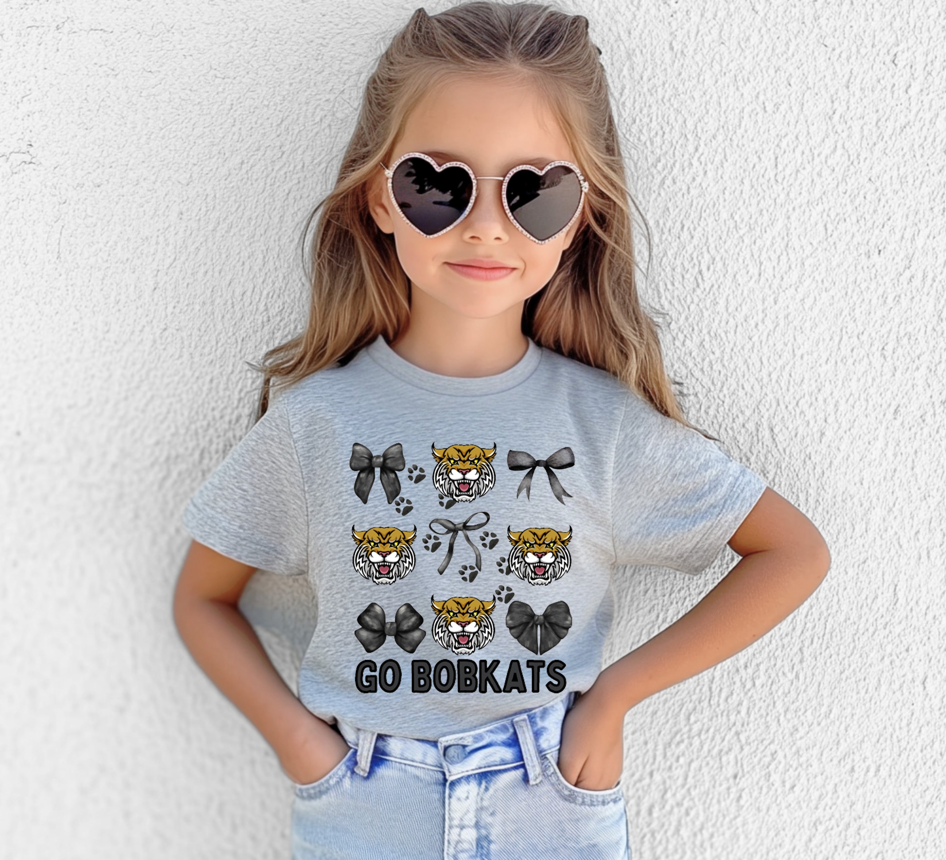 Go Bobkats School shirt Southern Angel Design