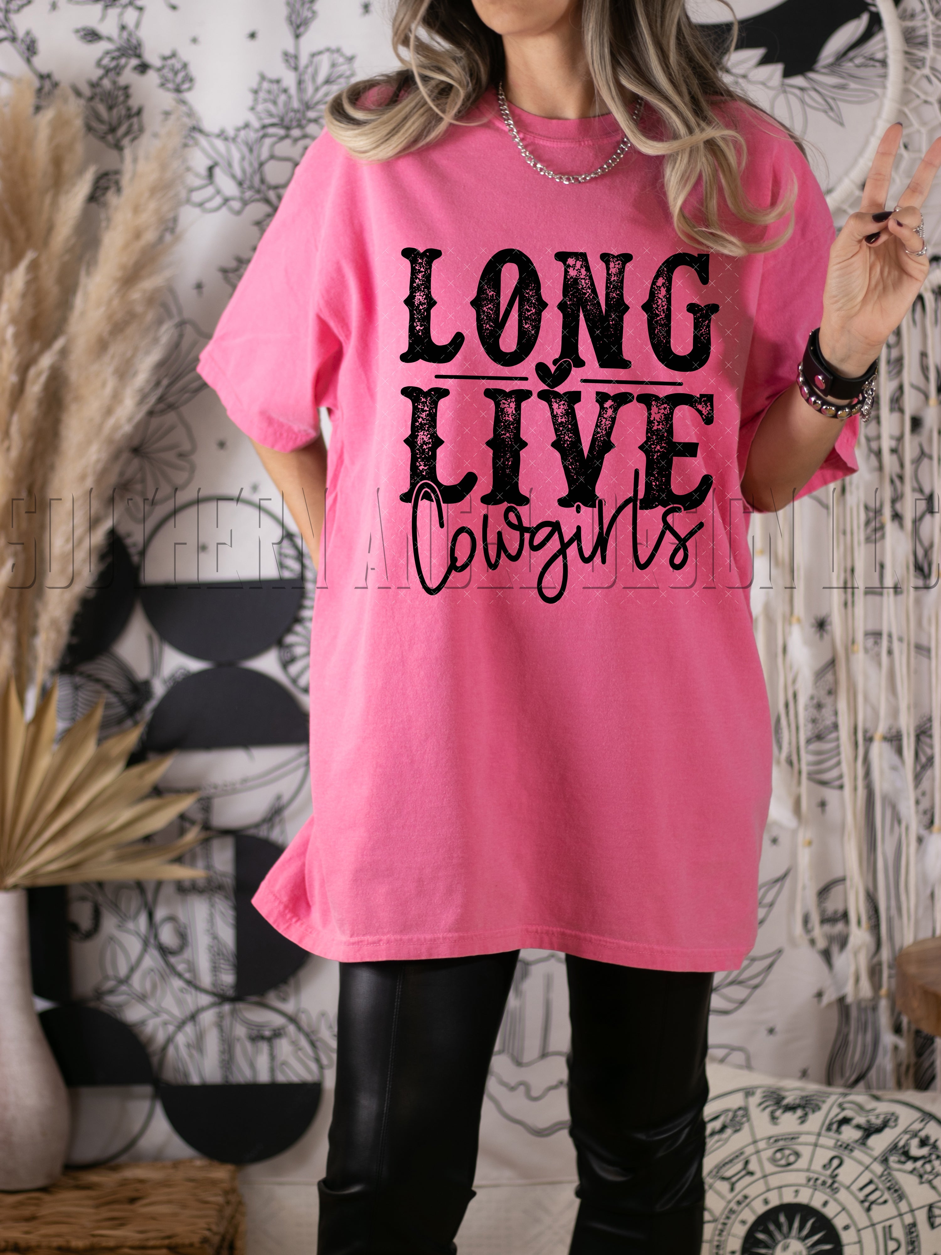 Rosy Brown Long Live Cowgirls t-shirt image_e7b373d1-d999-428e-88a4-6e10e874b82b.jpg long-live-cowgirls-1 Concert & Rodeo