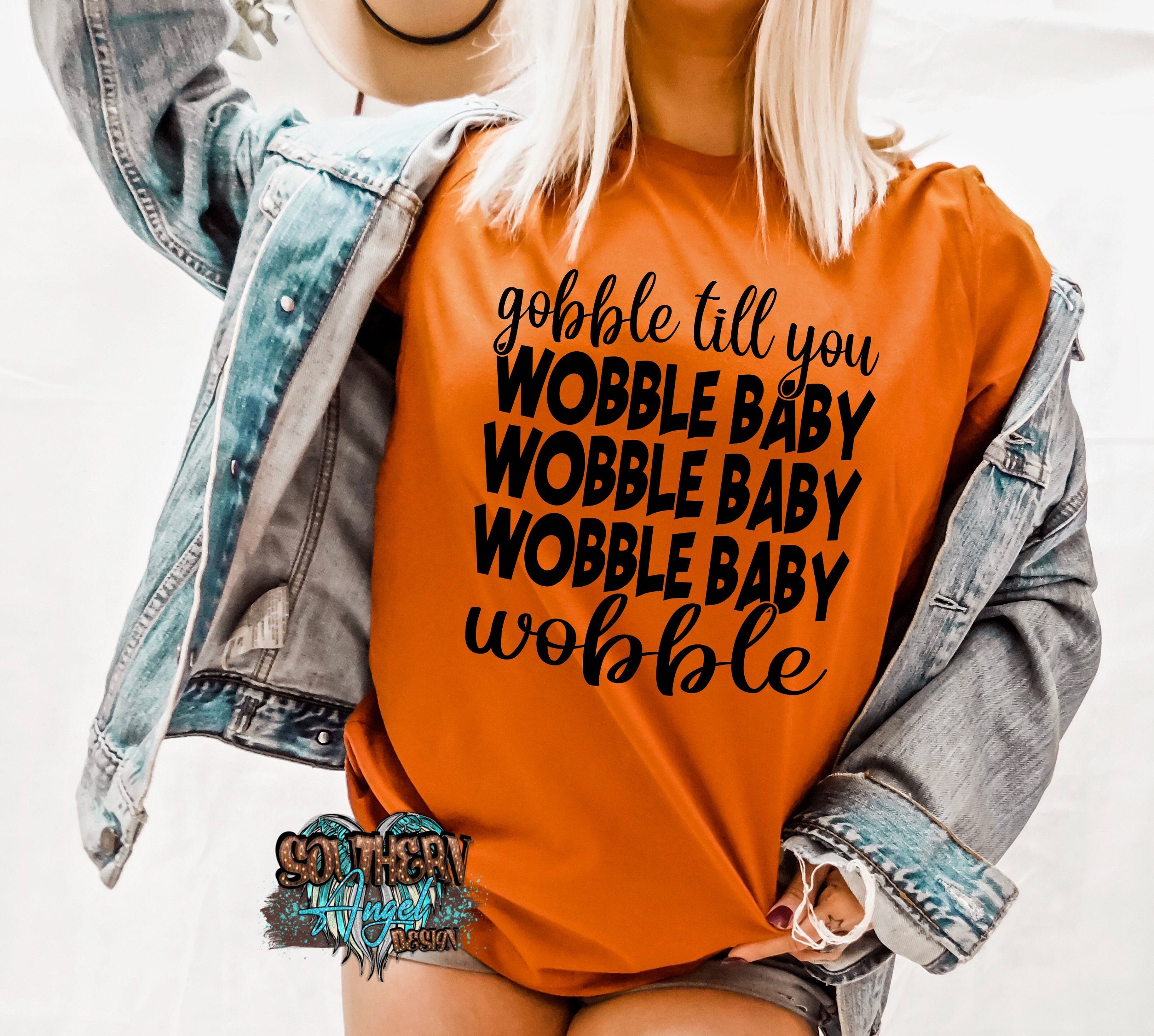 Fall tshirts, Fall shirts women, Wobble Baby, Pumpkin Shirt, Women’s Graphic Tee, Cute Fall Shirts, Thanksgiving Shirt, Pumpkin spice