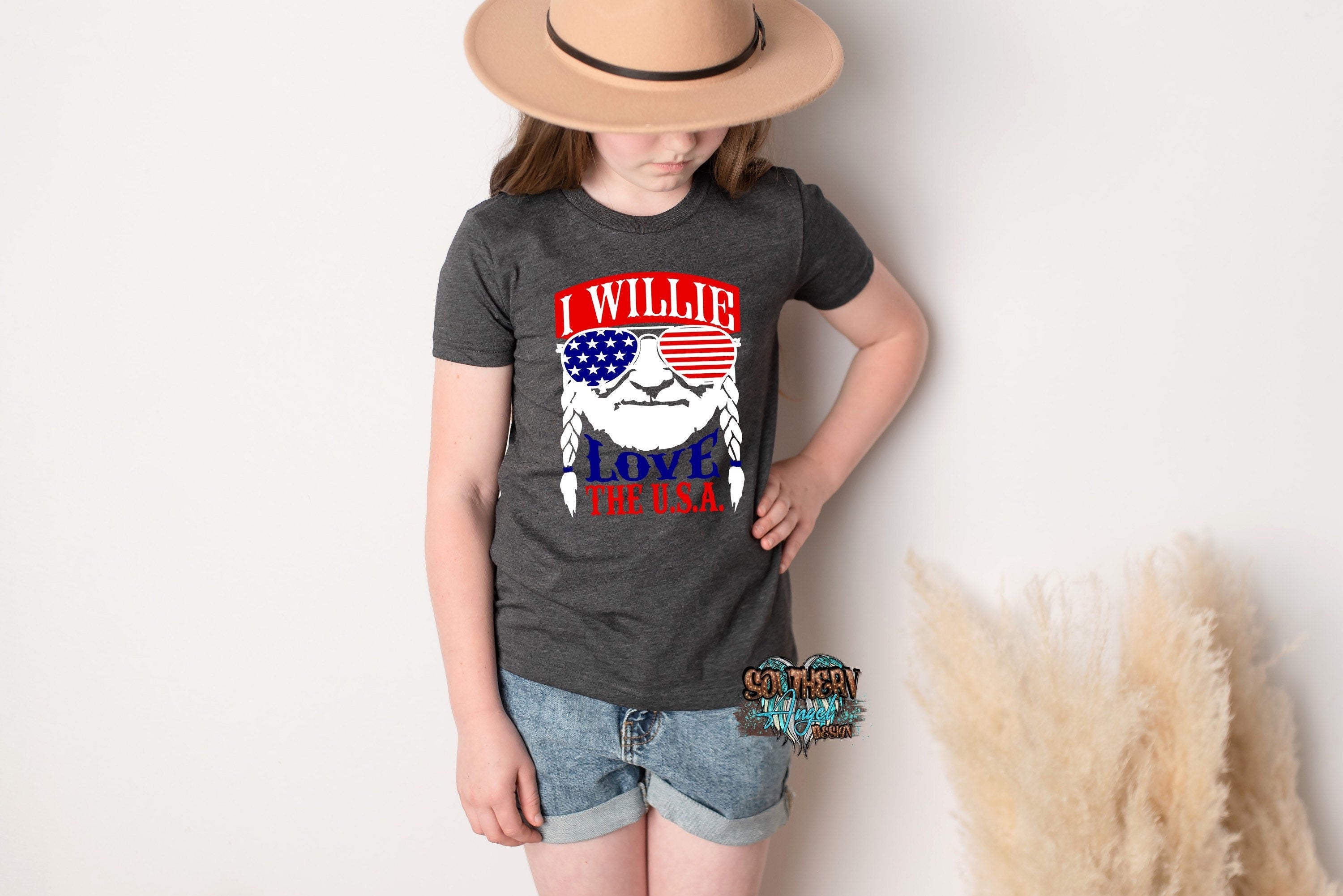 Kid's Fourth Of July shirt | I Willie Love The USA shirt | Kid's independent Day | Toddler 4th of July shirt | Patriotic TShirt | Baby 4th