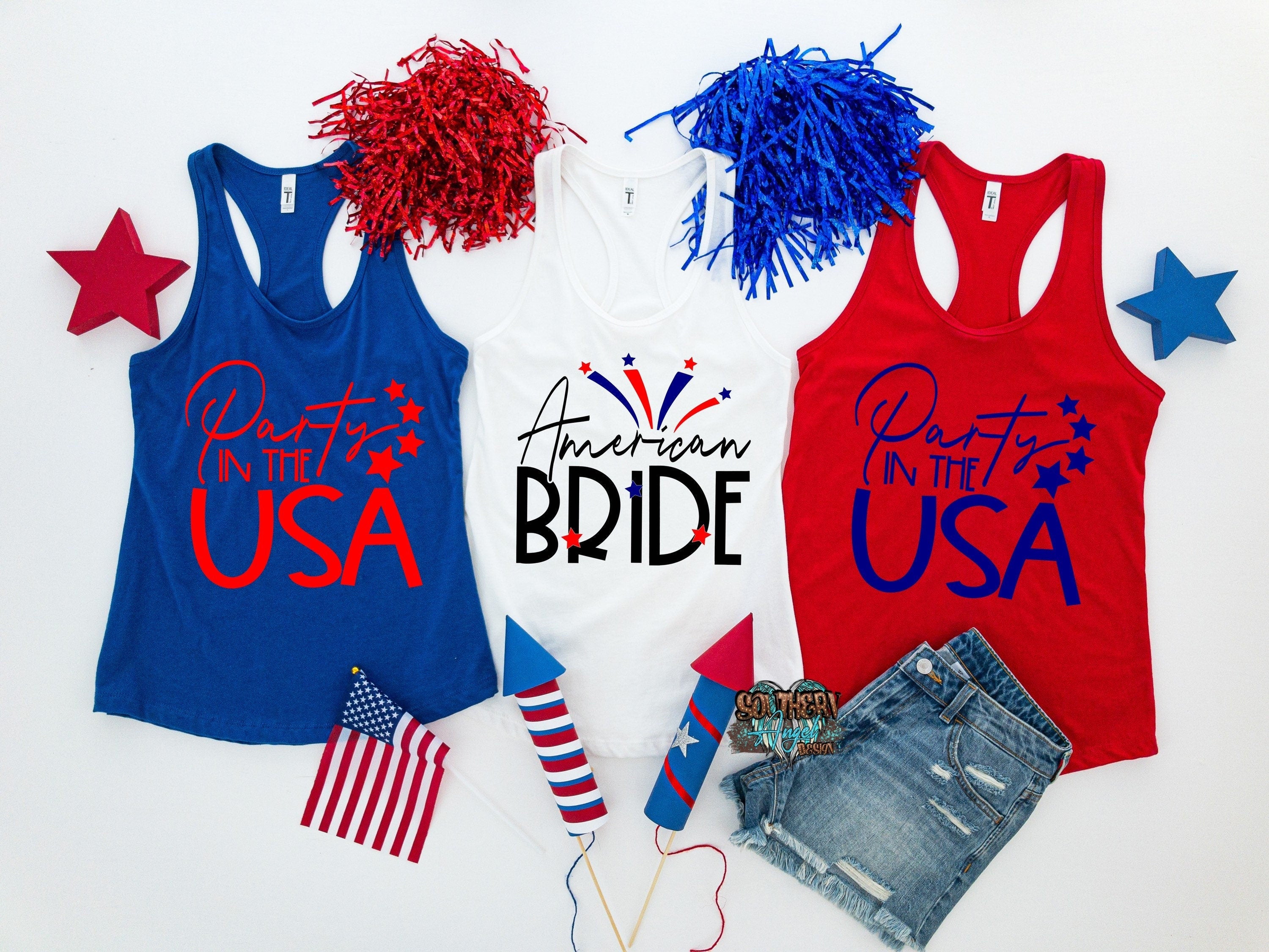 American Bride tank, Party in the USA tank