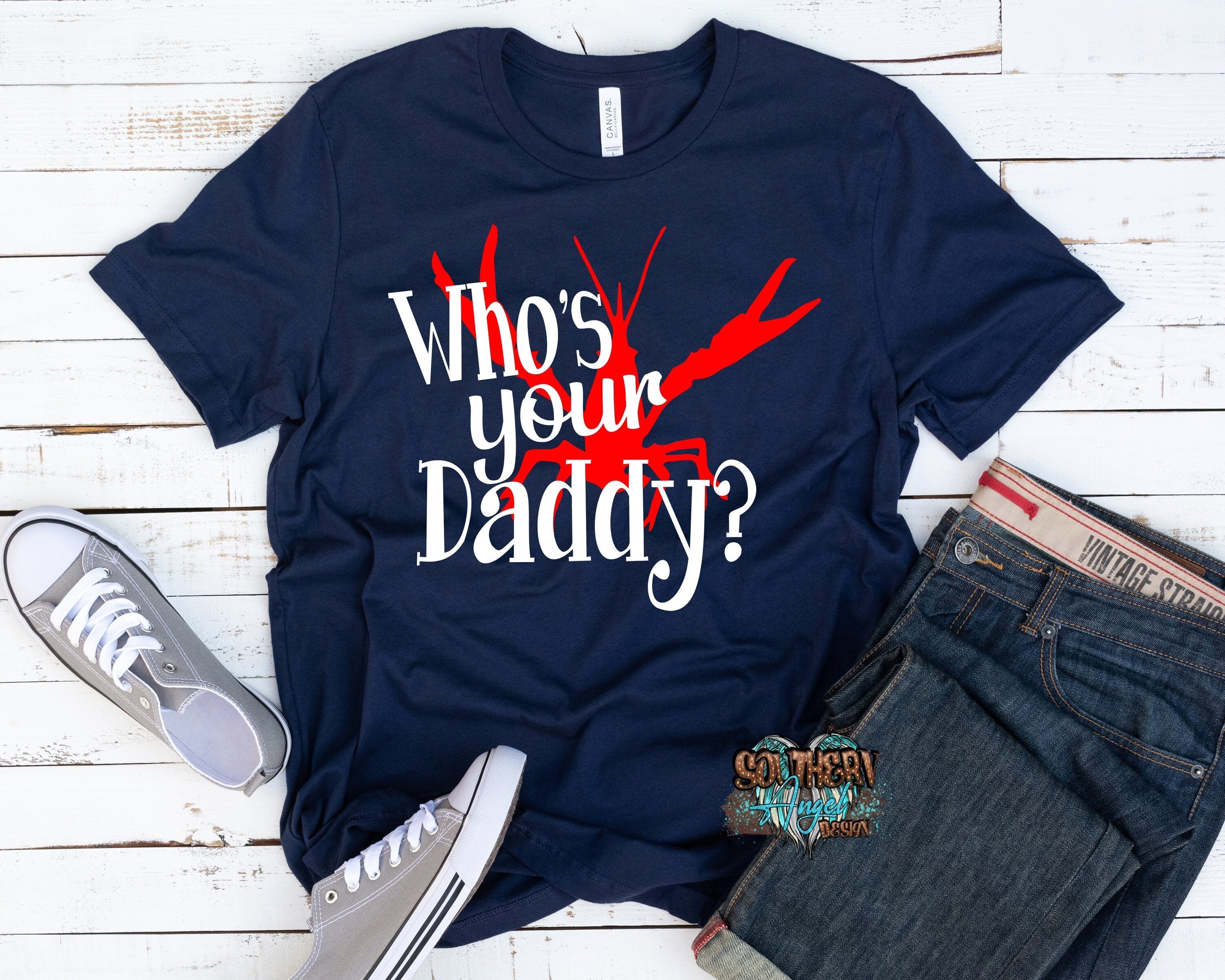 Men's crawfish boil shirt | Who's your daddy | Crawdaddy shirt | Beer and crawfish shirt | unisex crawfish tee | Funny crawfish shirt