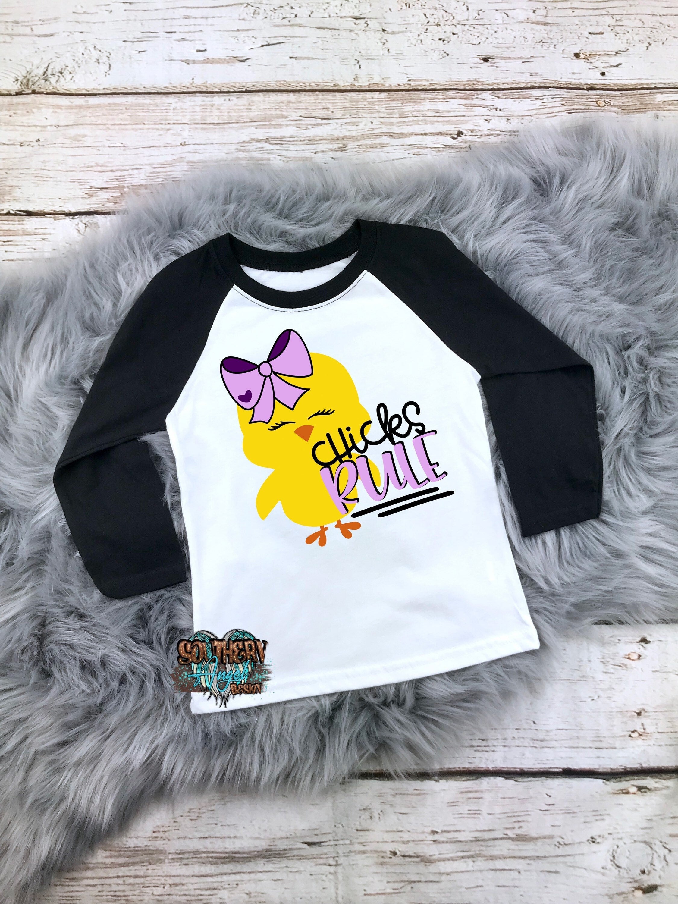 Chicks Rule shirt, Boy's Easter shirt, Girl’s Easter shirt, Kids Easter shirt, Toddler Easter shirt, Baby Easter