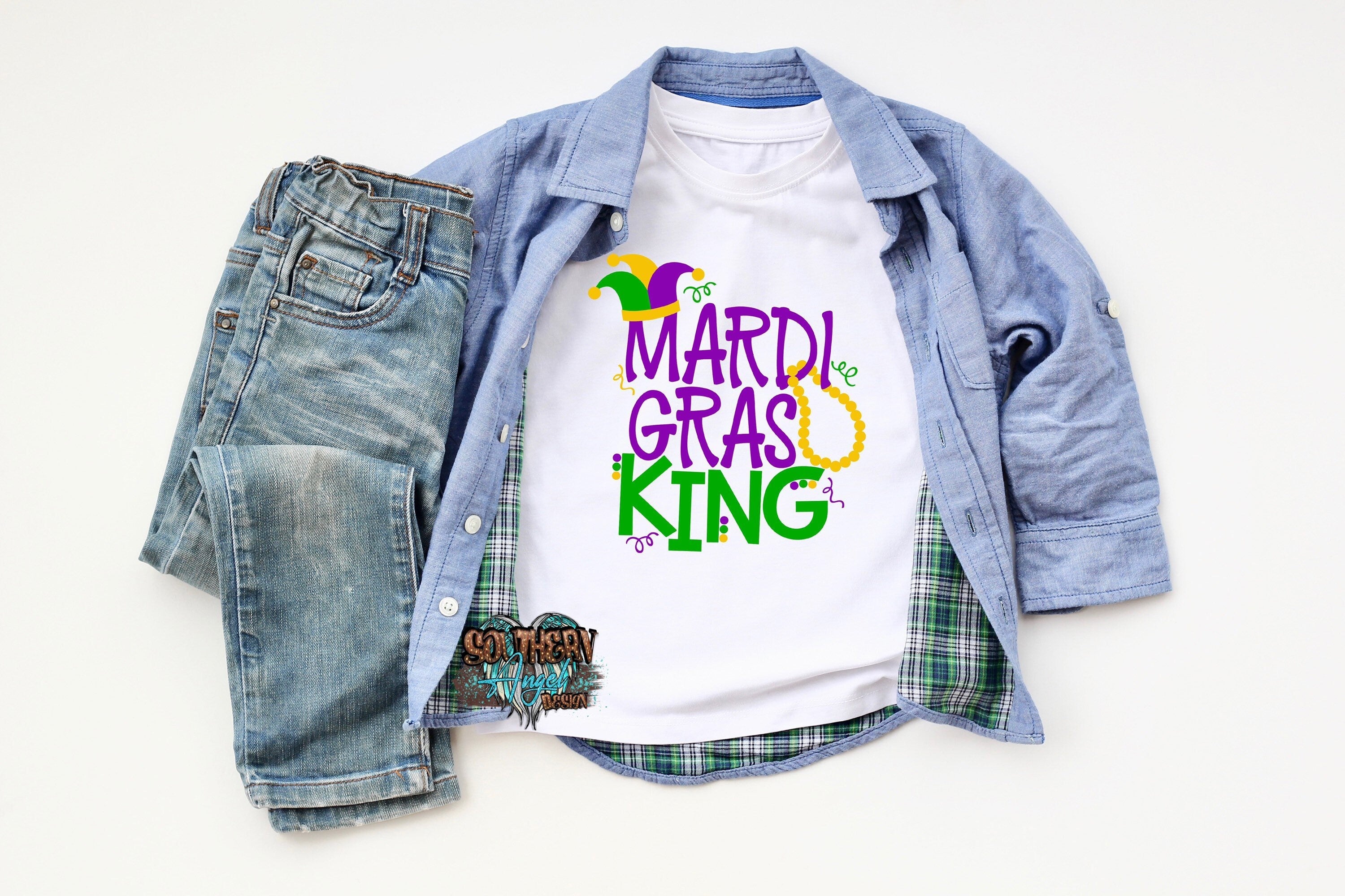 Kids Mardi Gras shirt, Mardi Gras King, Boy’s Mardi Gras, Girl’s Mardi Gras, Toddler Mardi Gras shirt, Nola shirt