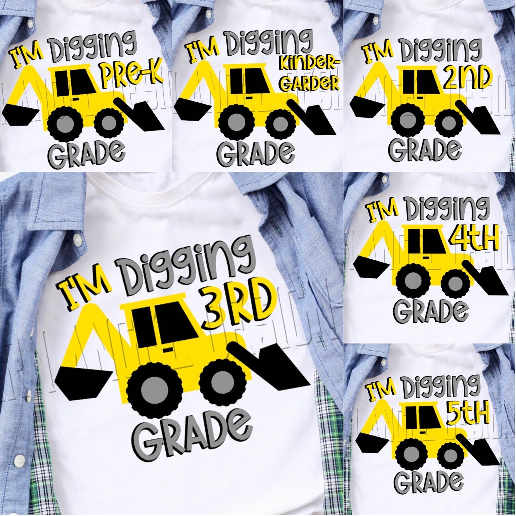 I’m Digging 1st Grade t-shirt