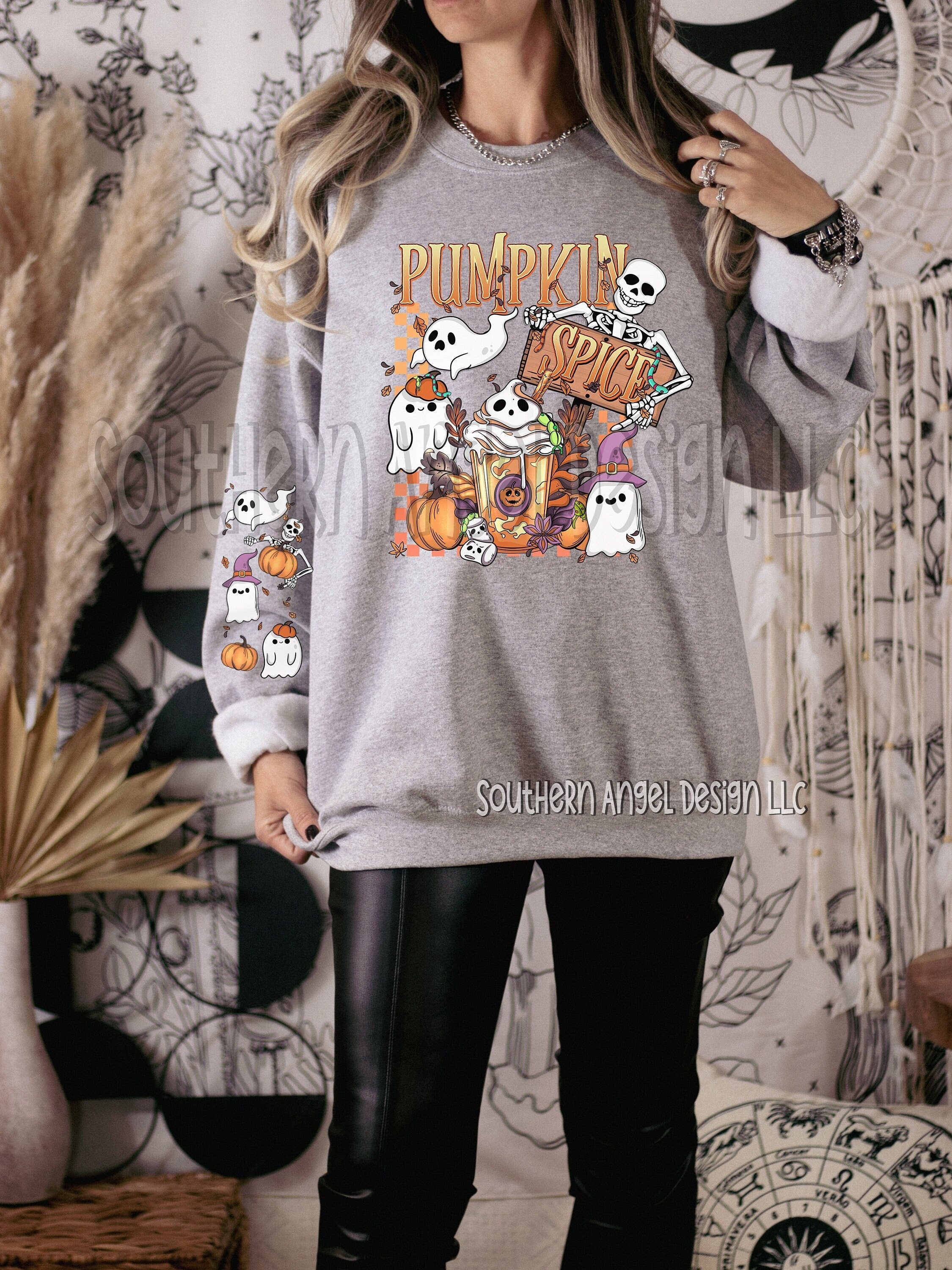 Pumpkin Sweatshirt, Fall Sweatshirt for Women, Pumpkin Shirt, Fall Crewneck Womens Halloween Shirt, Autumn Sweatshirt, Fall