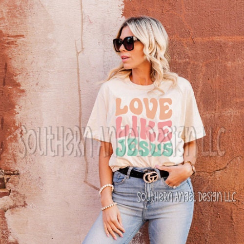 Love Like Jesus shirt, Religious shirt, Leave the judging to Jesus, Bible study shirt, Positive, Bible verse shirt