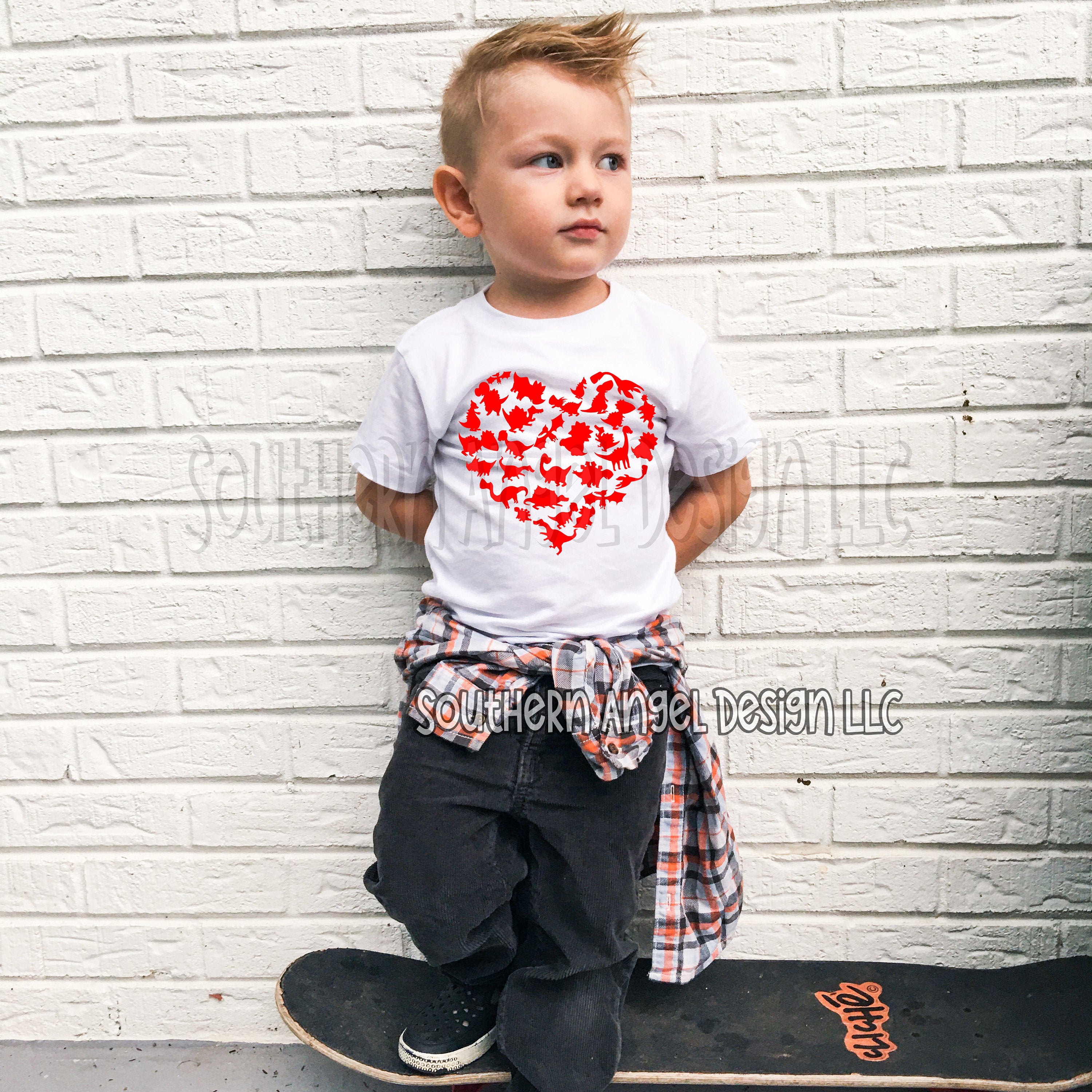 Dino Heart Valentine’s shirt, Toddler Valentine’s, Kids valentines, Boys Valentines, Girls Valentines, Kids Retro Valentines shirt, baby